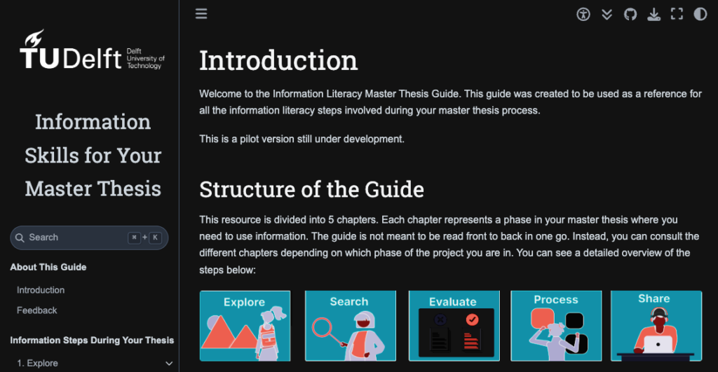 Information Literacy for MSc Students